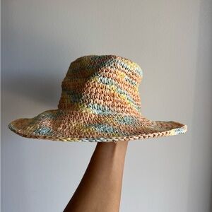 Multicolor Straw Sun Hat - Women Accessories